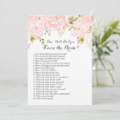 ピンク花嫁のことをどれくらい知ってる？ (スタンド正面)