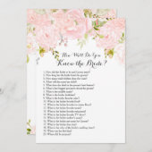 ピンク花嫁のことをどれくらい知ってる？ (正面/裏面)