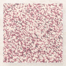 ピンク花崗岩テクスチャガラスコースター