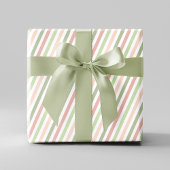 ピンク花柄シックエレガント ラッピングペーパーシート