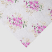 ピンク花模様金ゴールド詳細 | ハッピーマザーズデイ 薄葉紙 (詳細)