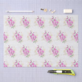 ピンク花模様金ゴールド詳細 | ハッピーマザーズデイ 薄葉紙 (クラフト)