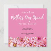 ピンク花模様 – マザーズデイブランチ (正面)