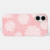 ピンク菊の花柄 Case-Mate iPhoneケース (裏面 (横))