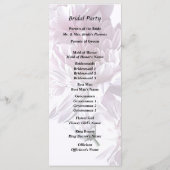 ピンク菊ハート プログラム (裏面)