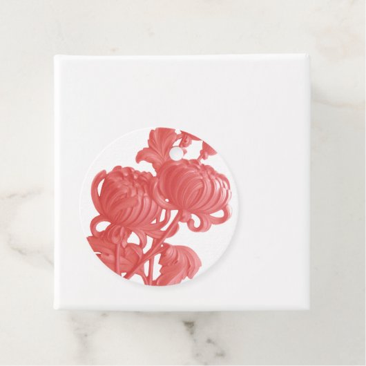 ピンク菊 フェイバータグ (インサイチュ)