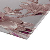ピンク華美フローラ裁断ボード カッティングボード (角)