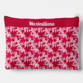 ピンク葉のカエデル製のアイテム – LARGE Accessories Pouts アクセサリーポーチ (裏面)