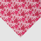 ピンク葉の背景のカエデ 薄葉紙 (詳細)