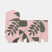 ピンク葉色の緑の フェイバーボックス (折り畳みなし)