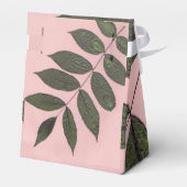 ピンク葉色の緑の フェイバーボックス (裏面サイド)