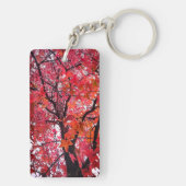 ピンク葉色 キーホルダー (裏面)