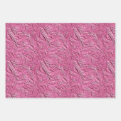 ピンク葉色 ラッピングペーパーシート (正面2)