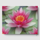 ピンク蓮の水百合 ゲストブック (裏面)