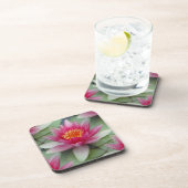 ピンク蓮の水百合 コースター (右側)