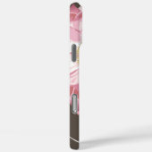 ピンク蓮の花ヨガ&禅書道ルームオウム Case-Mate iPhoneケース (裏面 / 右)