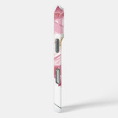 ピンク蓮の花ヨガ&禅書道ルームオウム Case-Mate iPhoneケース (裏面 / 右)