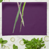 ピンク蓮の花仏芸術 キッチンタオル (折り畳み)