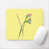 ピンク蓮の花仏芸術 マウスパッド (マウス)