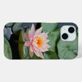 ピンク蓮の花禅園 Case-Mate iPhoneケース (裏面 (横))