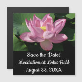 ピンク蓮の花IV (正面/裏面)