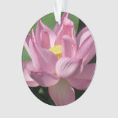 ピンク蓮の花IV オーナメント (正面)