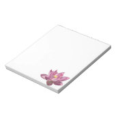 ピンク蓮の花IV ノートパッド (回転)