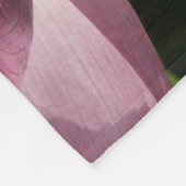 ピンク蓮の花IV フリースブランケット (角)