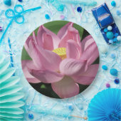 ピンク蓮の花IV ペーパープレート (パーティー)