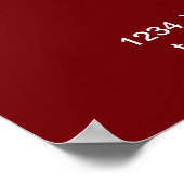 ピンク蓮 ポスター (角)