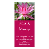 ピンク蓮 ラックカード (正面)