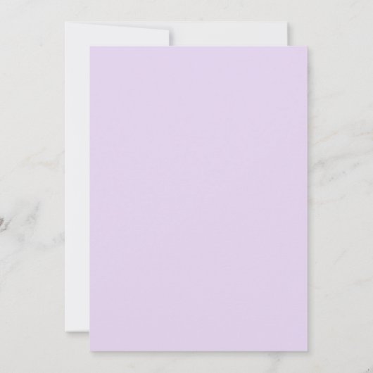 ピンク薄紫ホエールシーフィッシュ1st誕生日パーティー 招待状 (裏面)