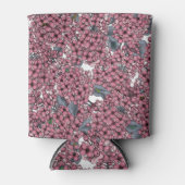 ピンク薄紫園 缶クーラー (正面)