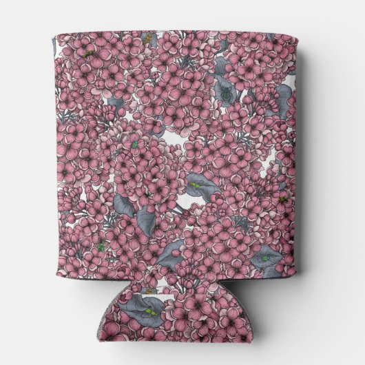 ピンク薄紫園 缶クーラー (裏面)