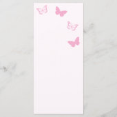 ピンク蝶キンセアニェラ メニュー (裏面)