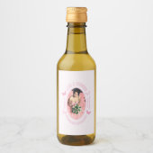 ピンク蝶キンセアニェラ ワインラベル (正面)