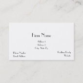 ピンク裁判所の報告機械は名刺を調整します 名刺 (裏面)