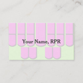 ピンク裁判所の報告機械は名刺を調整します 名刺