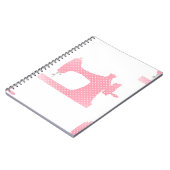 ピンク裁縫機 ノートブック (左側)