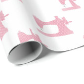 ピンク裁縫機 ラッピングペーパー (ロールコーナー)