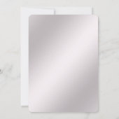 ピンク装飾リハーサルディナー招待状 招待状 (裏面)