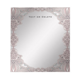 ピンク装飾用メモ帳 ノートパッド