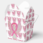 ピンク認識度リボンエンジェルテイクアウトお気に入りボックス フェイバーボックス (オープン)