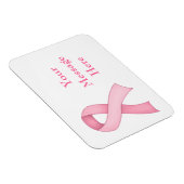 ピンク認識度リボン磁石0004 マグネット (右側)