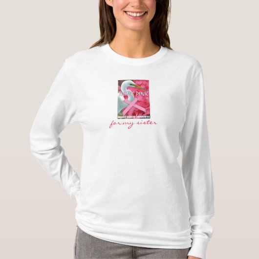 ピンク認識度 Tシャツ (正面)