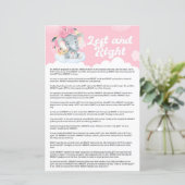 ピンク象と離れ右赤ちゃんシャワーゲーム (スタンド正面)