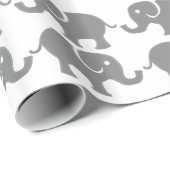 ピンク象のギフトの包装紙 ラッピングペーパー (ロールコーナー)