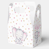 ピンク象の水色 フェイバーボックス (オープン)