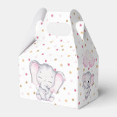 ピンク象の水色 フェイバーボックス (正面サイド)