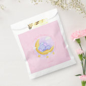 ピンク象の赤ちゃんシャワーガール フェイバーバッグ (封をした状態)